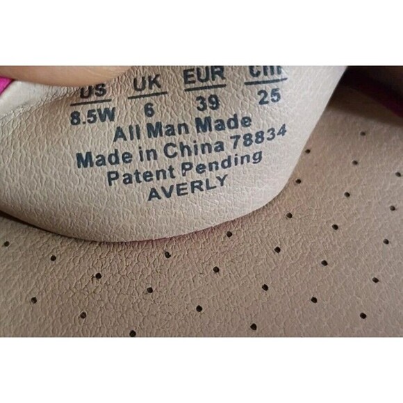 LIFE STRIDE Ankle Strap Sandals Averly Size 8.5 Pink Women's High Heel Shoes - Picture 5 of 11